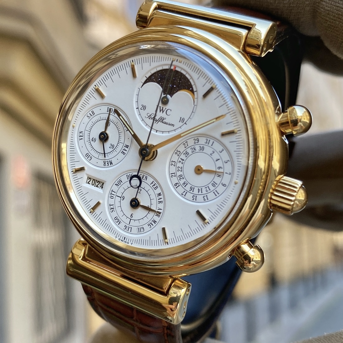 Da vinci perpetual calendar chronograph hotsell