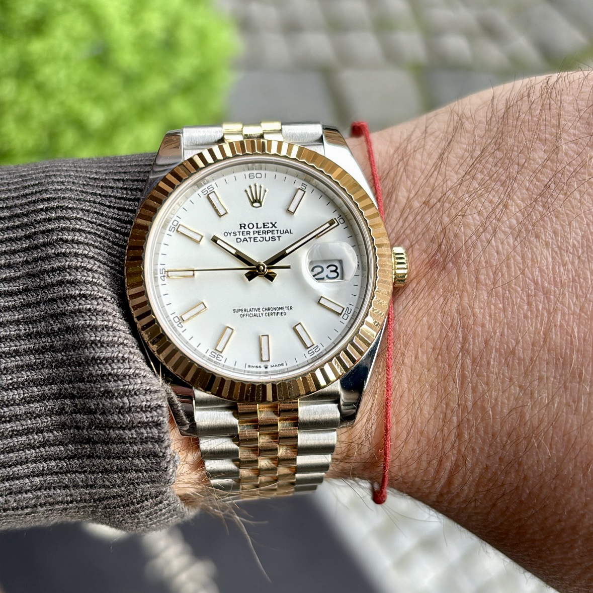 Rolex Datejust 41 Fluted Jubilee Steel/Gold - 126333