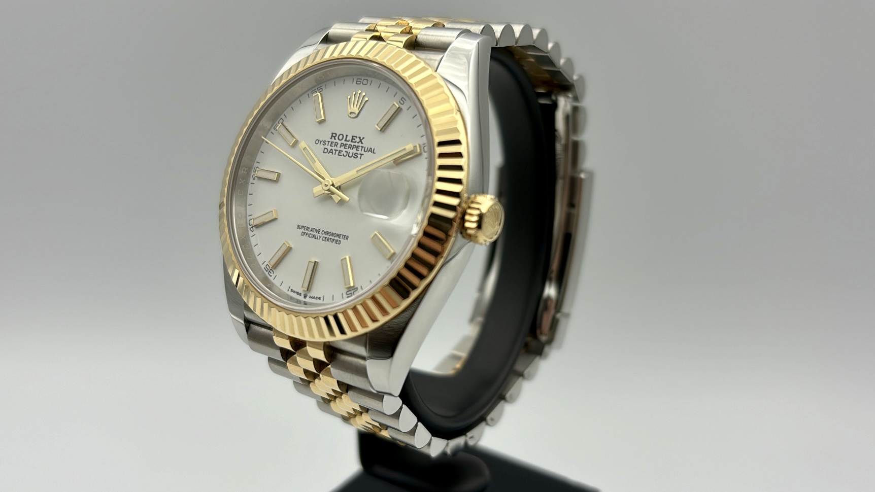 Rolex Datejust 41 Fluted Jubilee Steel/Gold - 126333