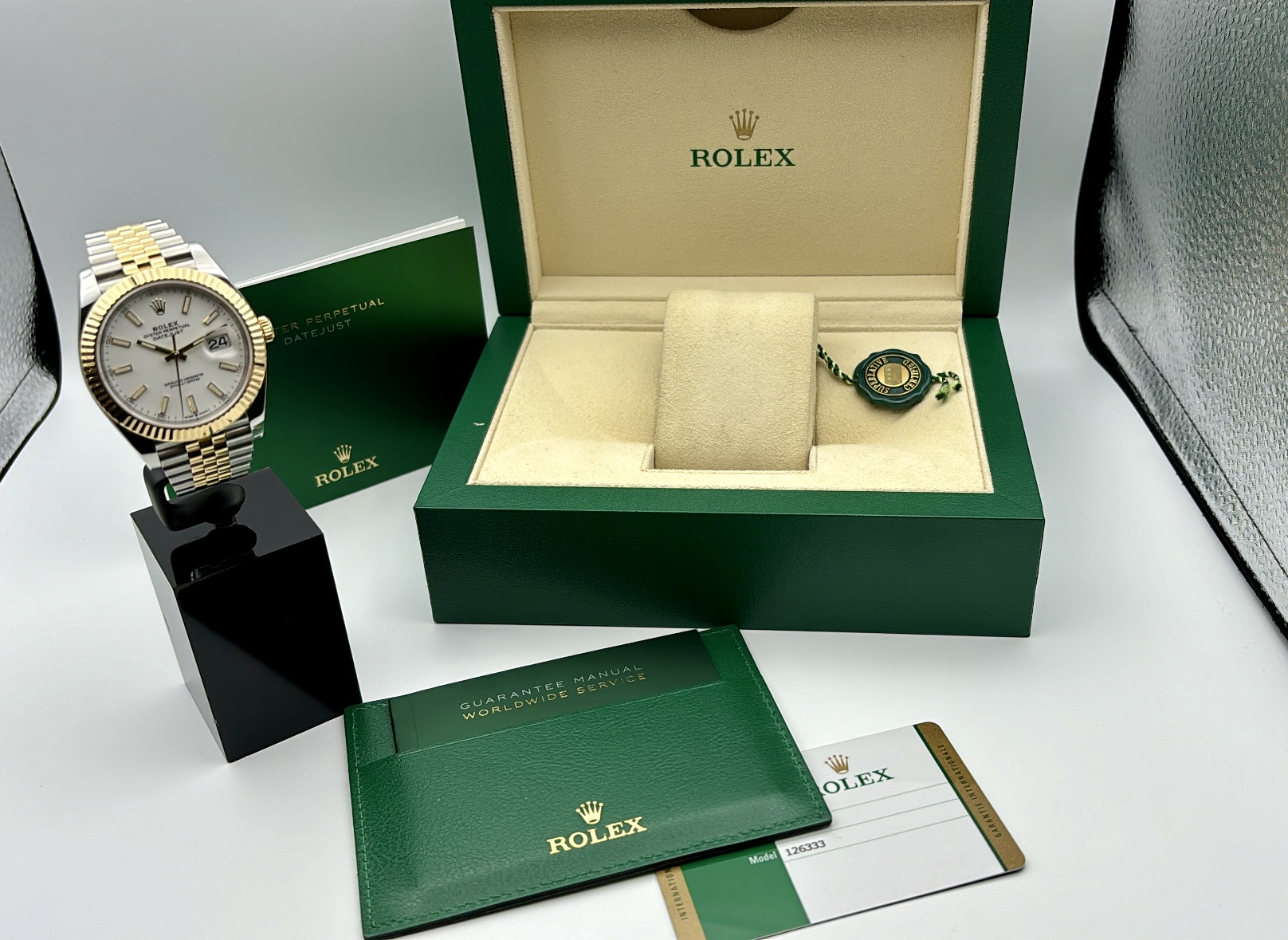 Rolex Datejust 41 Fluted Jubilee Steel/Gold - 126333